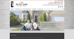 Desktop Screenshot of lutzlawgroup.com